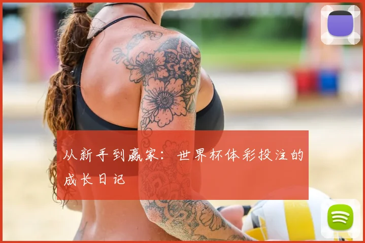 从新手到赢家：世界杯体彩投注的成长日记