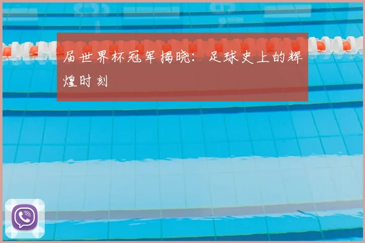 届世界杯冠军揭晓:足球史上的辉煌时刻