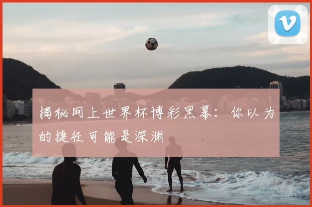 揭秘网上世界杯博彩黑幕：你以为的捷径可能是深渊