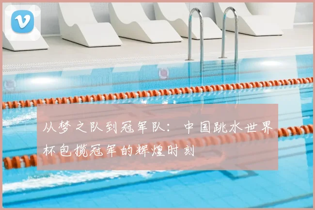 从梦之队到冠军队：中国跳水世界杯包揽冠军的辉煌时刻